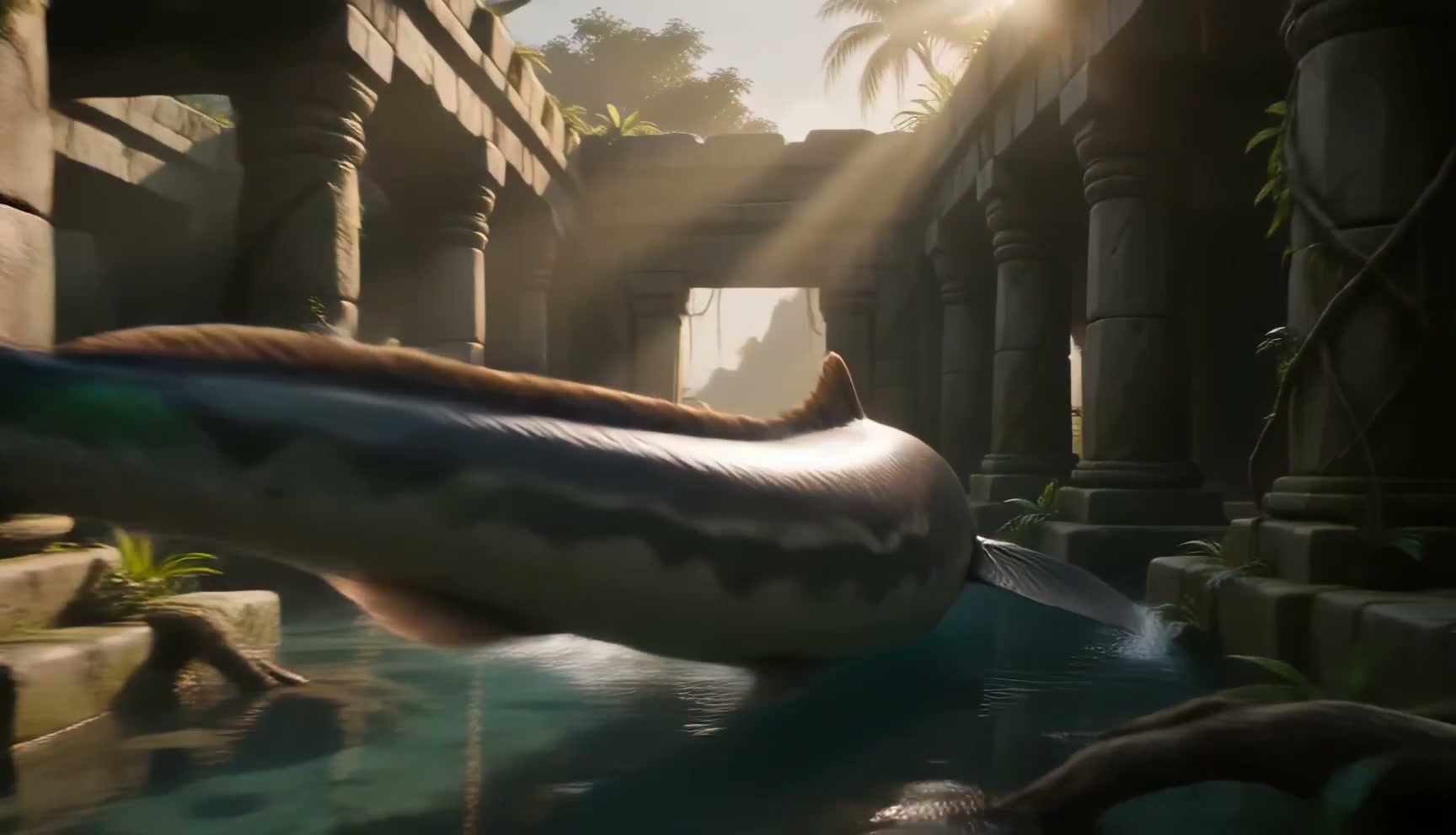 Amazon Warrior Morphing Cinematic One Shot