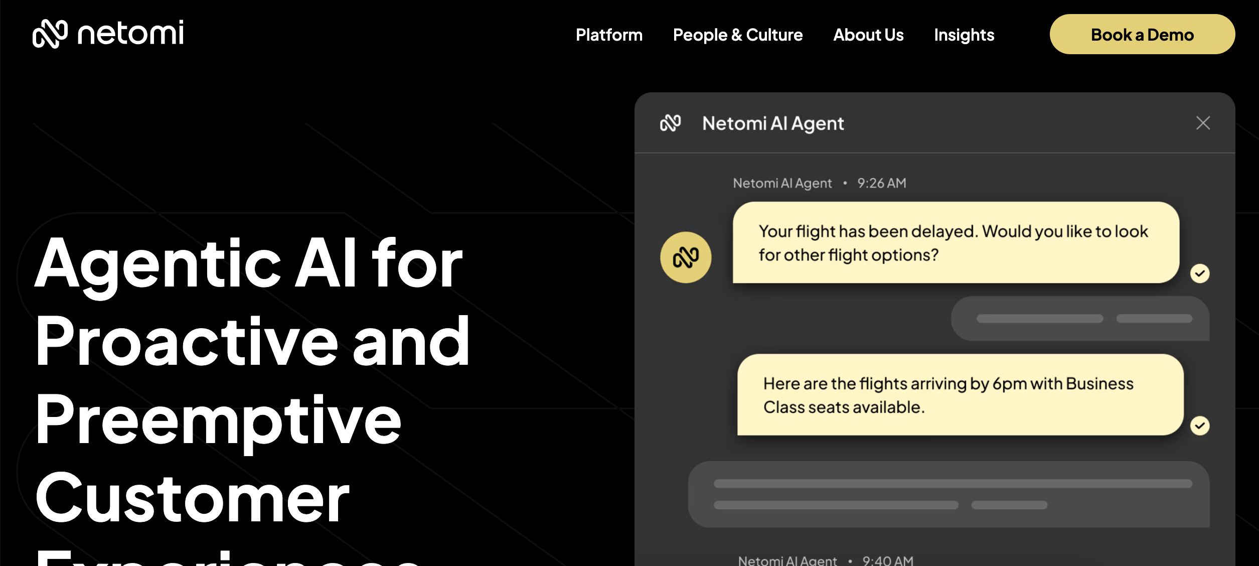netomi chatbot