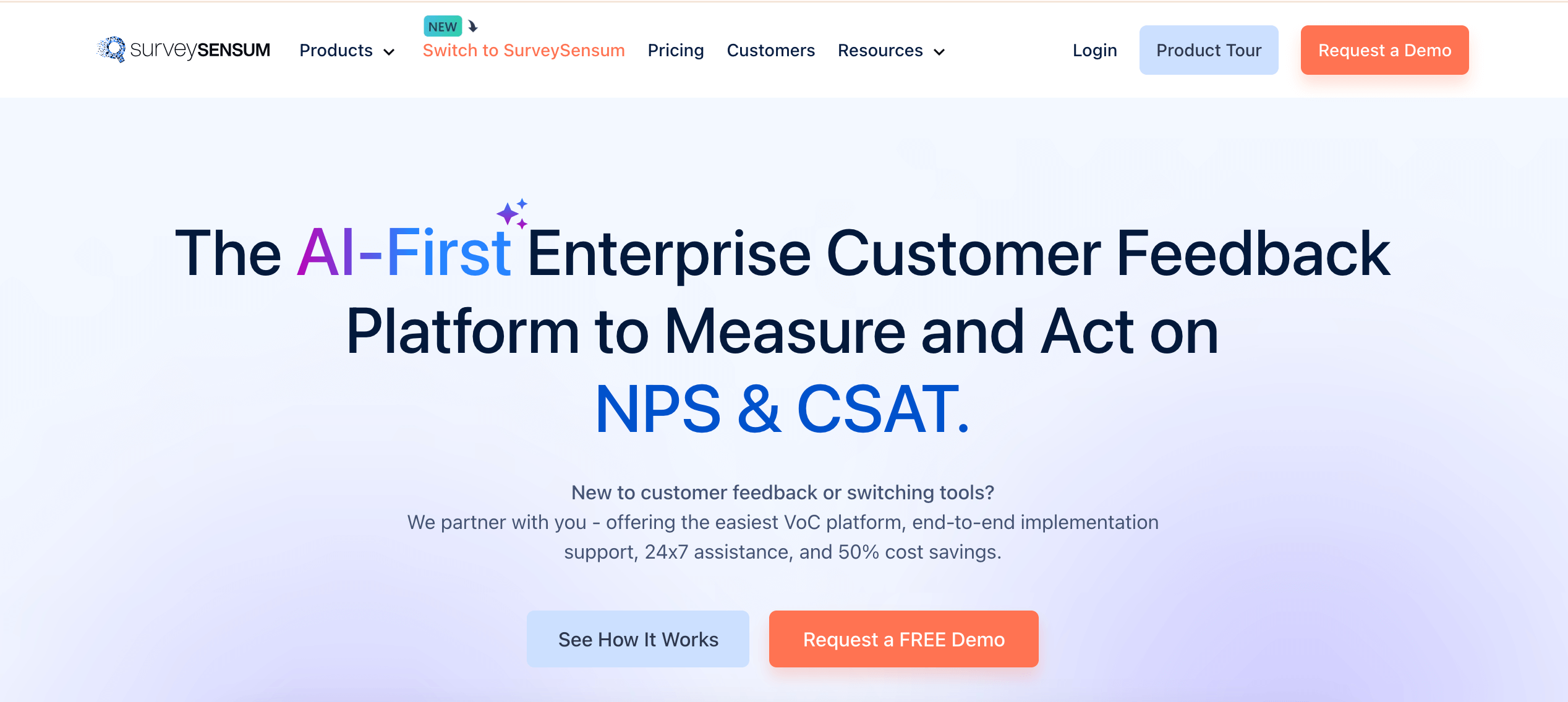 surveysensum cx software