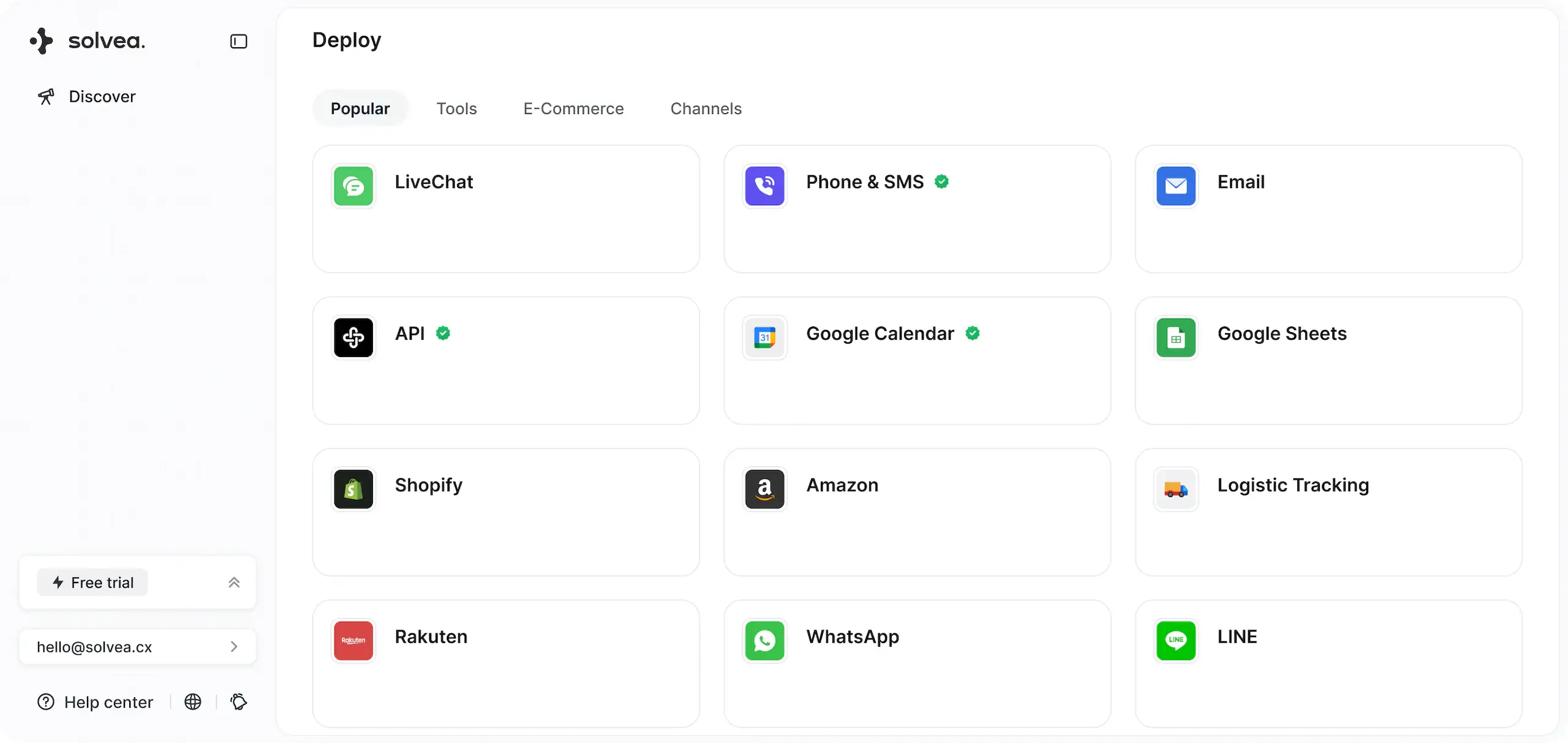 Integrations