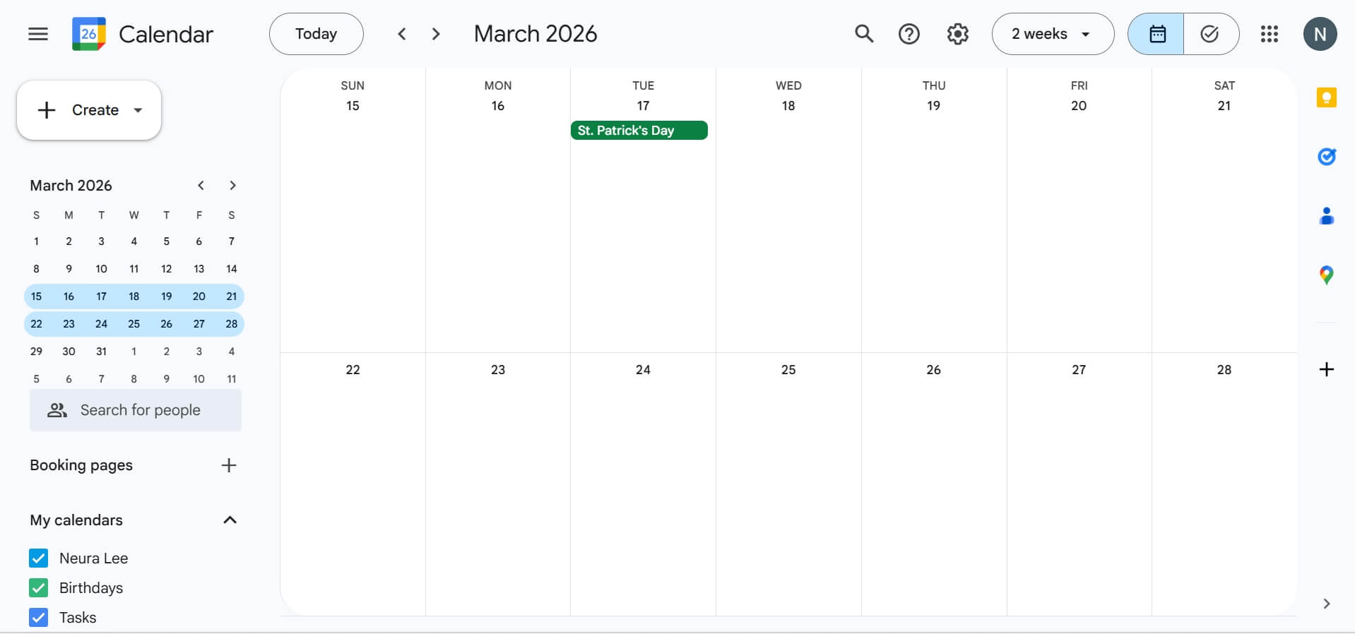 Google Calendar