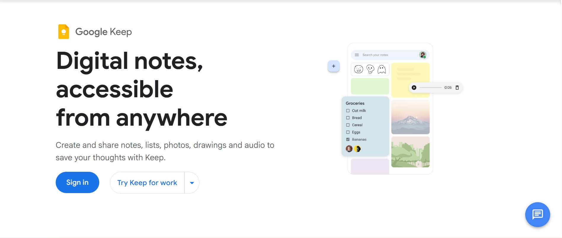 best meeting minutes app Google Keep