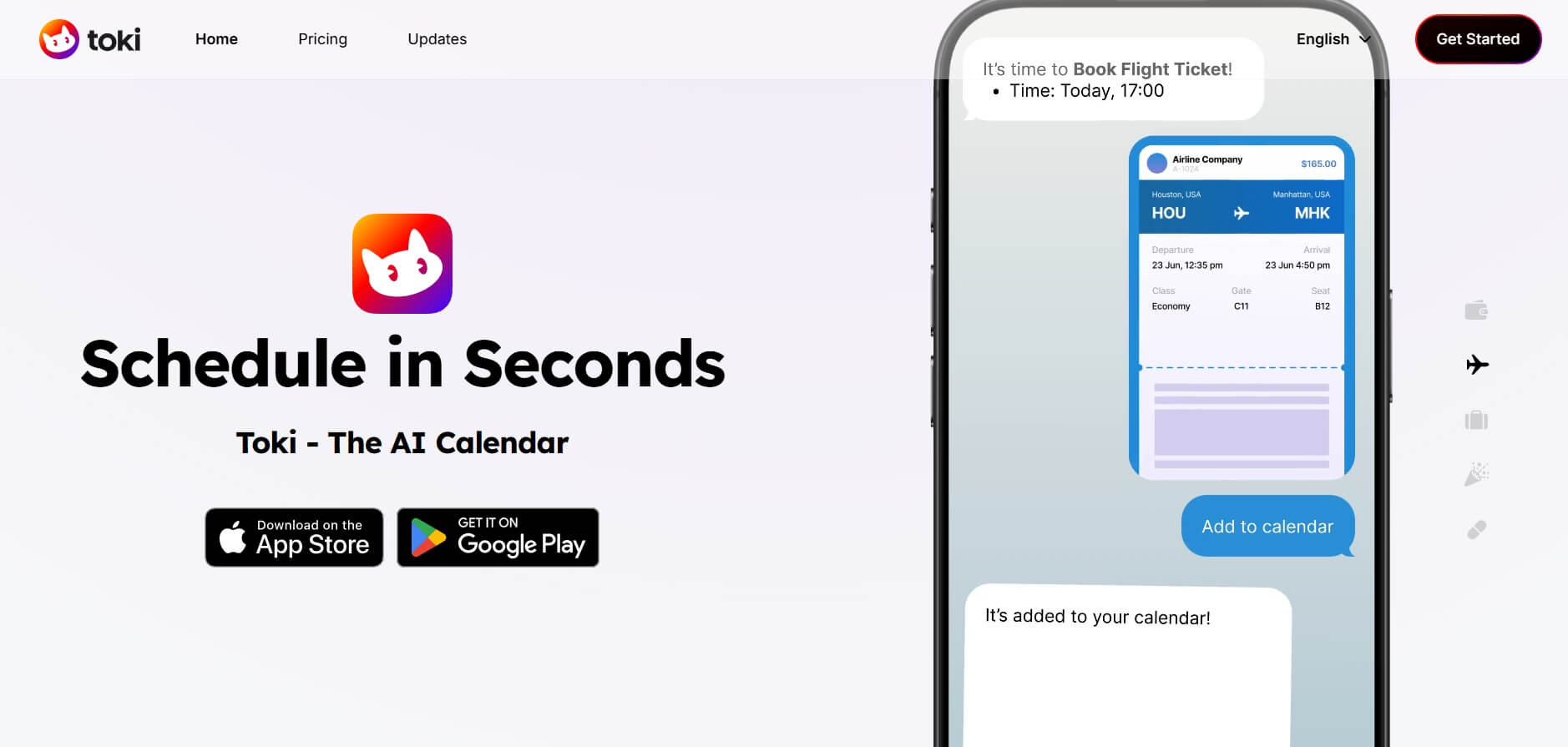 best AI scheduling assistants Toki