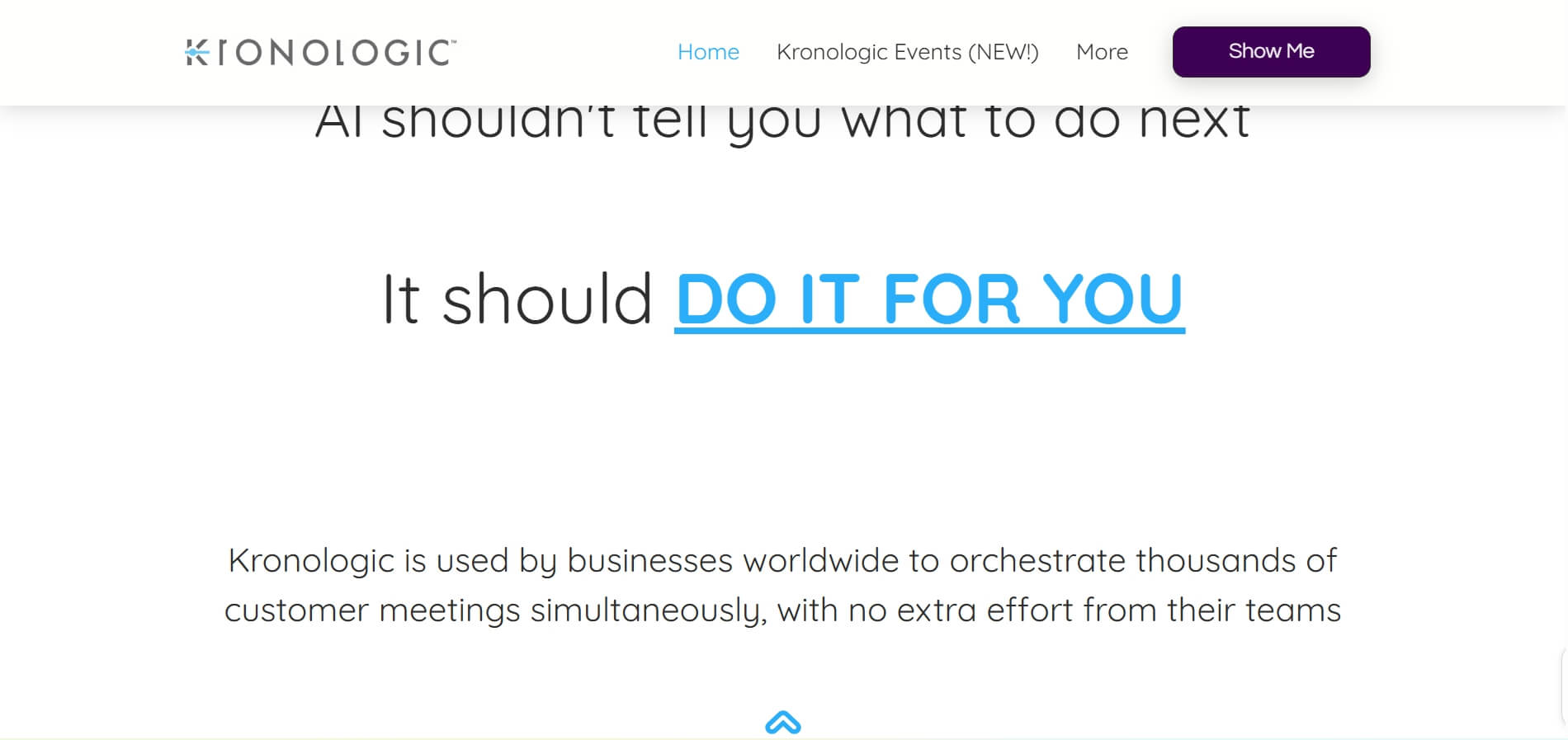 best AI scheduling assistants Kronologic
