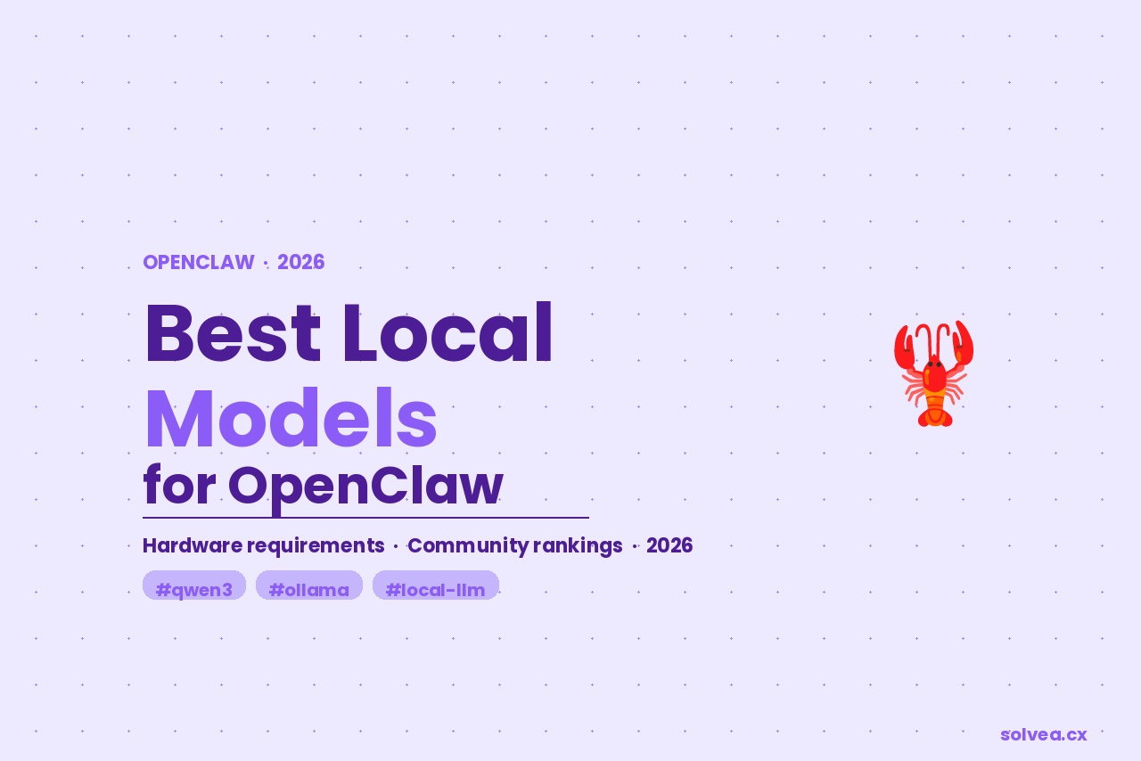 Best Local Models for OpenClaw in 2026 (Tested by the Community)
