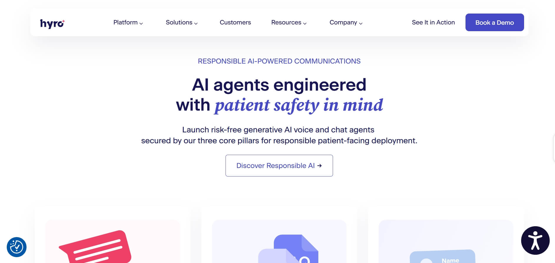 best AI medical receptionist Hyro