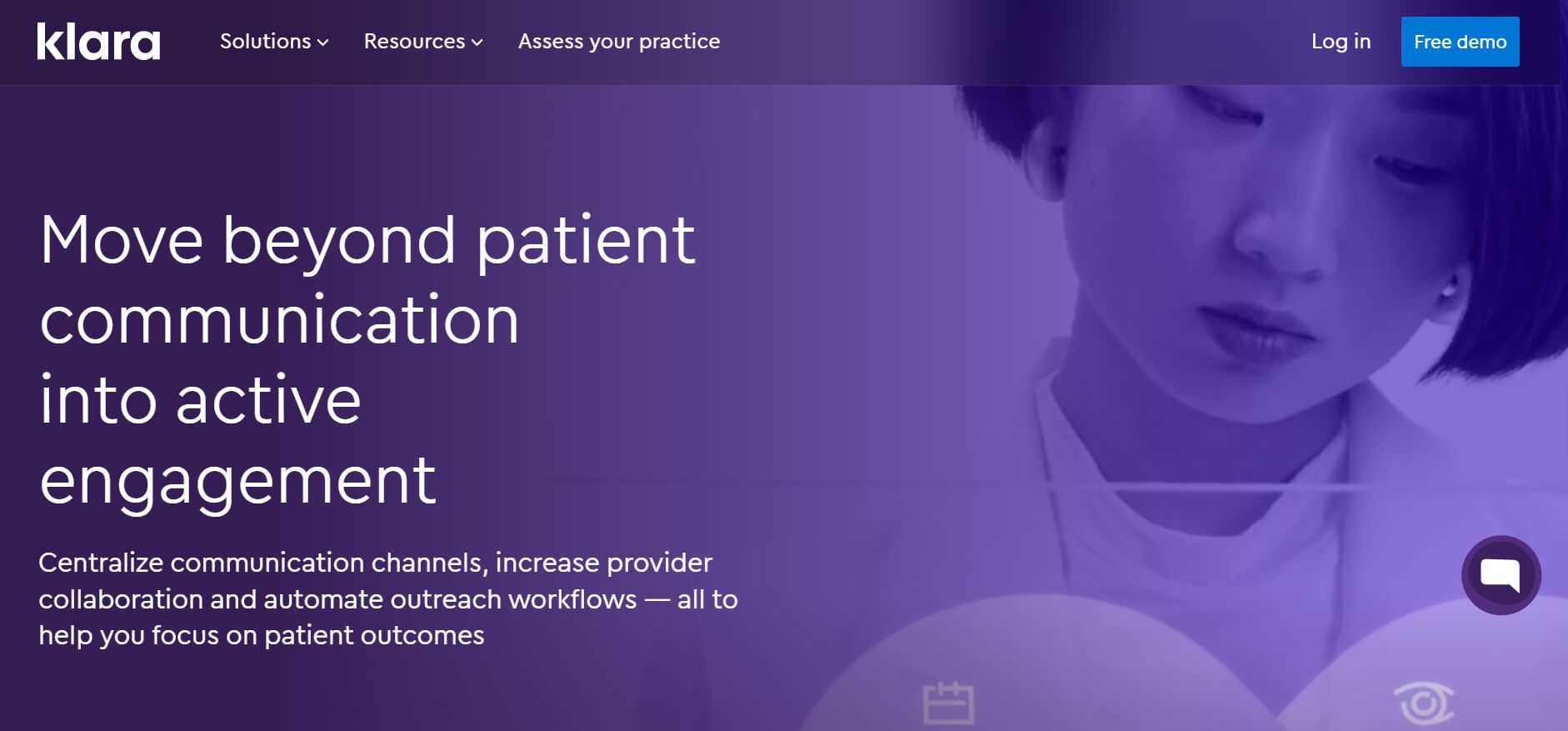 best AI medical receptionist Klara