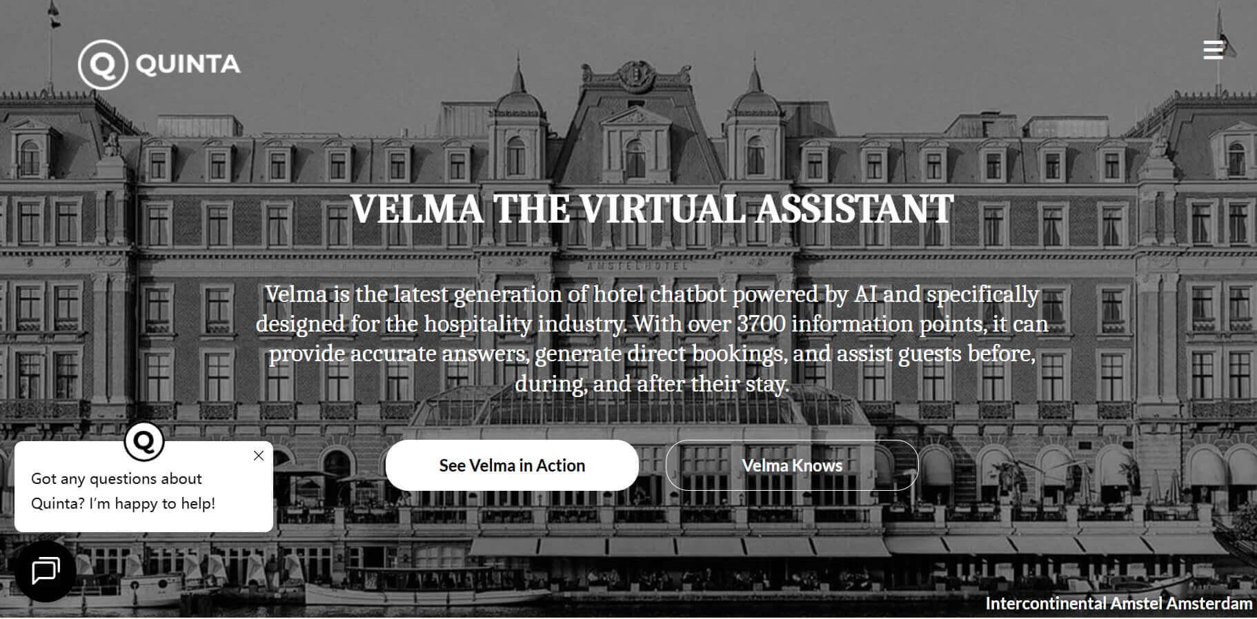 best AI hotel receptionist Quicktext