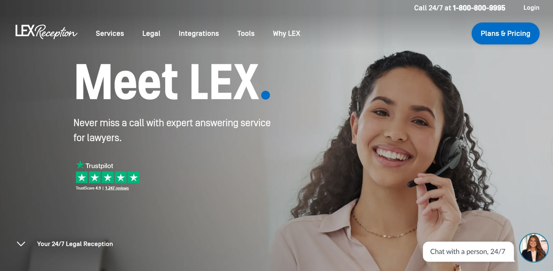 Smith AI alternative Lex Reception