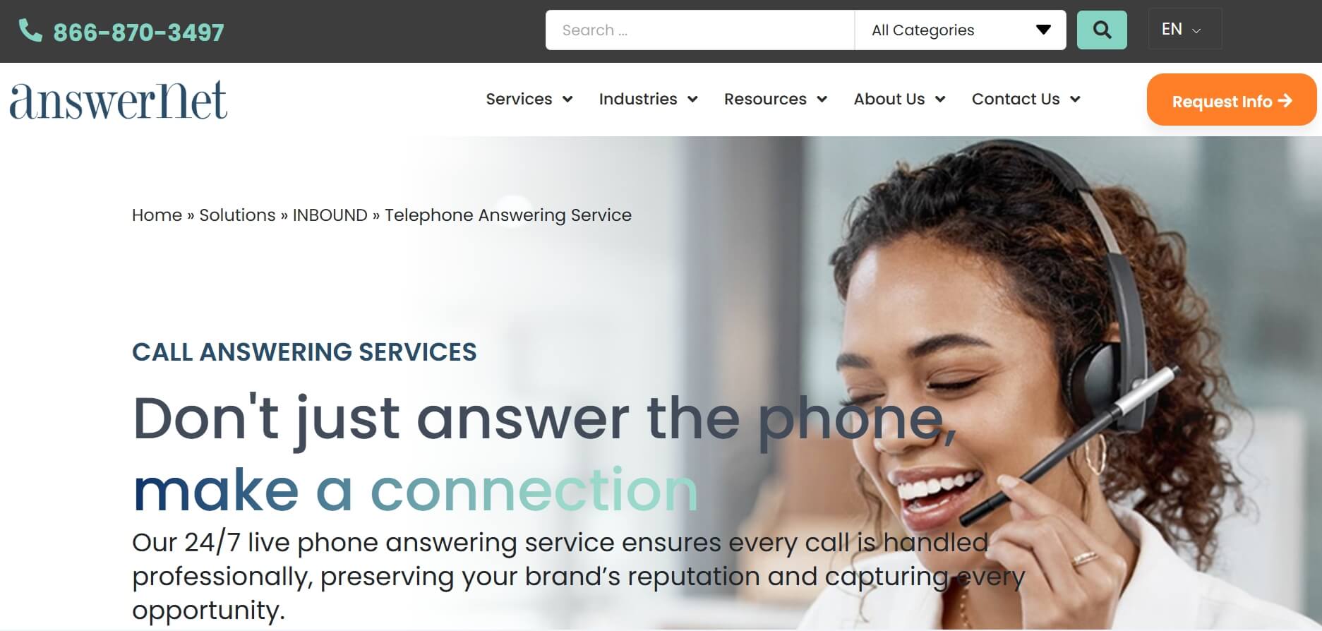 after hours answering service for property management AnswerNet
