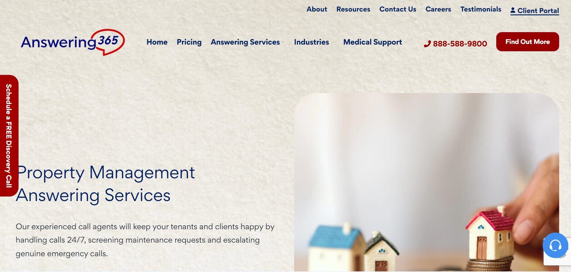 after hours answering service for property management Answering 365