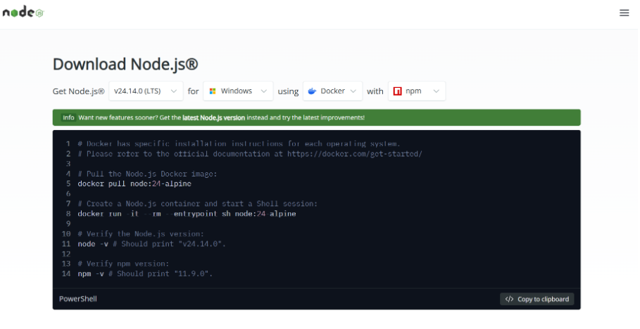 download node.js