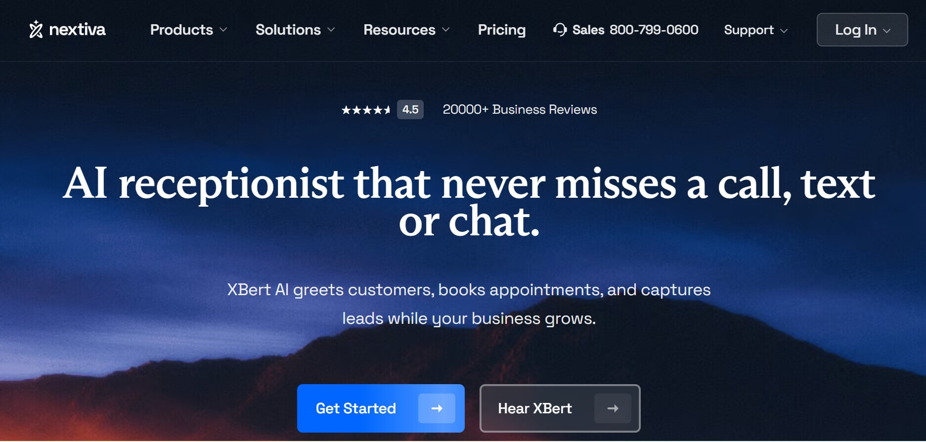 best RingCentral AI receptionist alternative Nextiva
