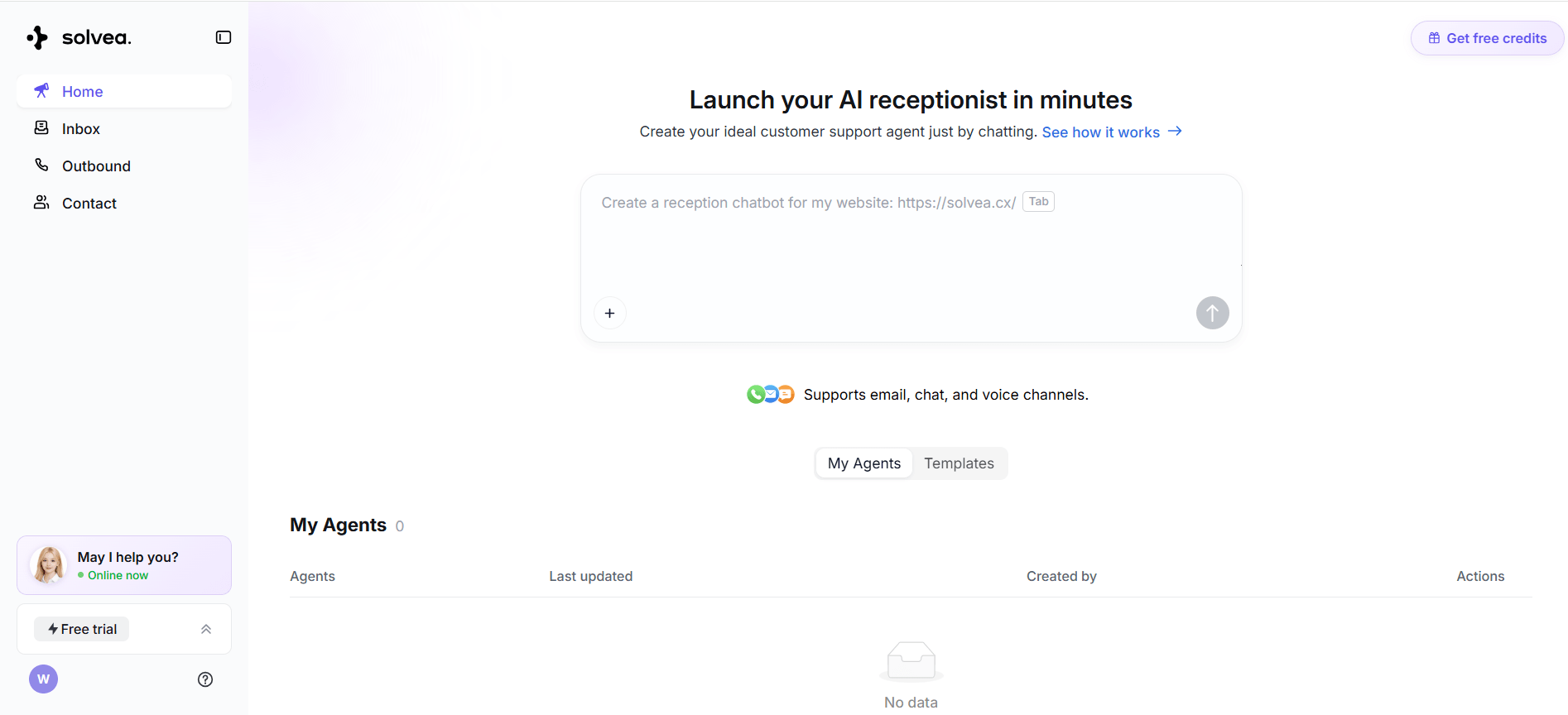 AI Front Desk Call Records