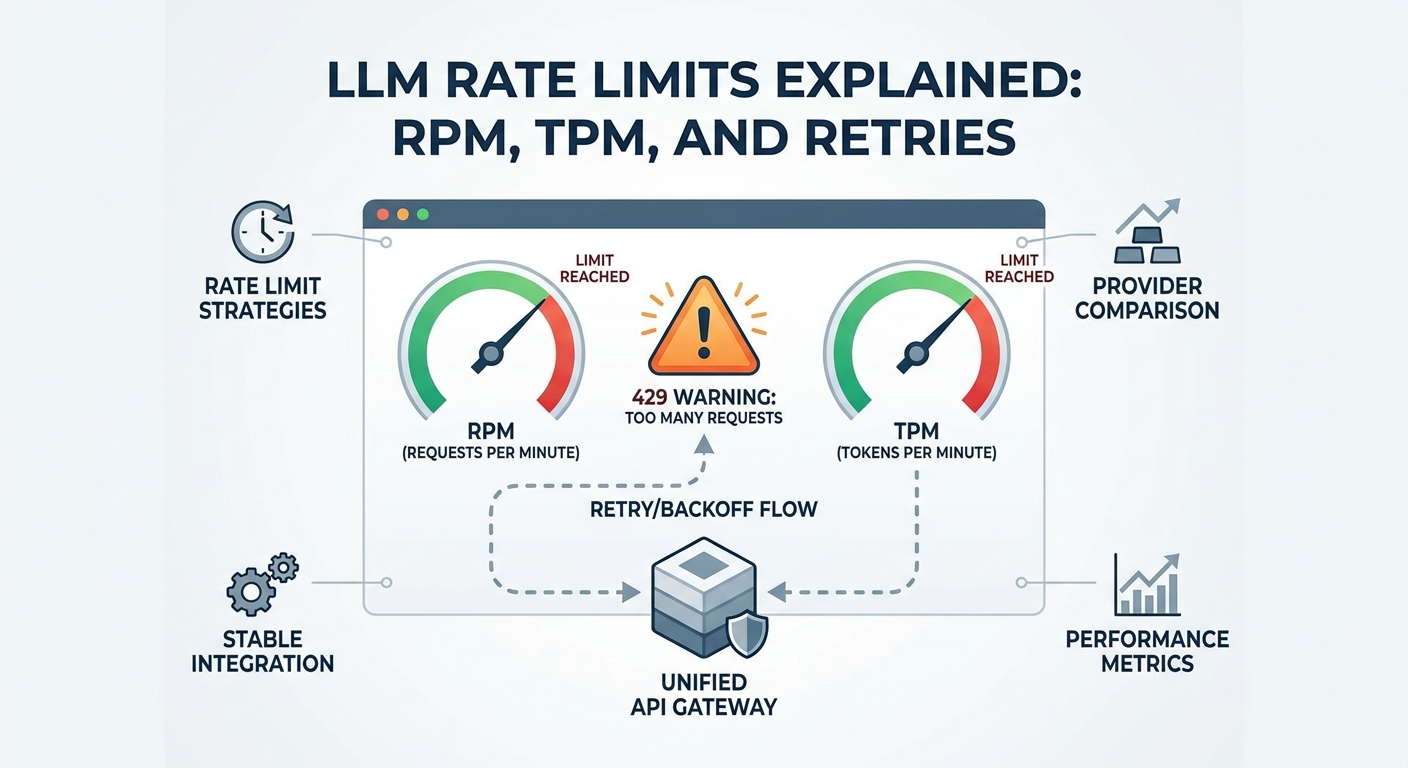 LLM Rate Limits Explained: RPM, TPM, and Retries