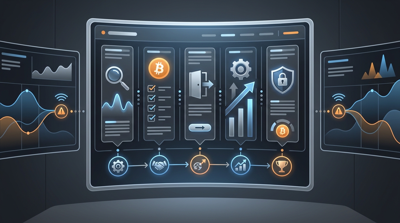 Bitcoin Dashboard Use Cases by Funnel Stage