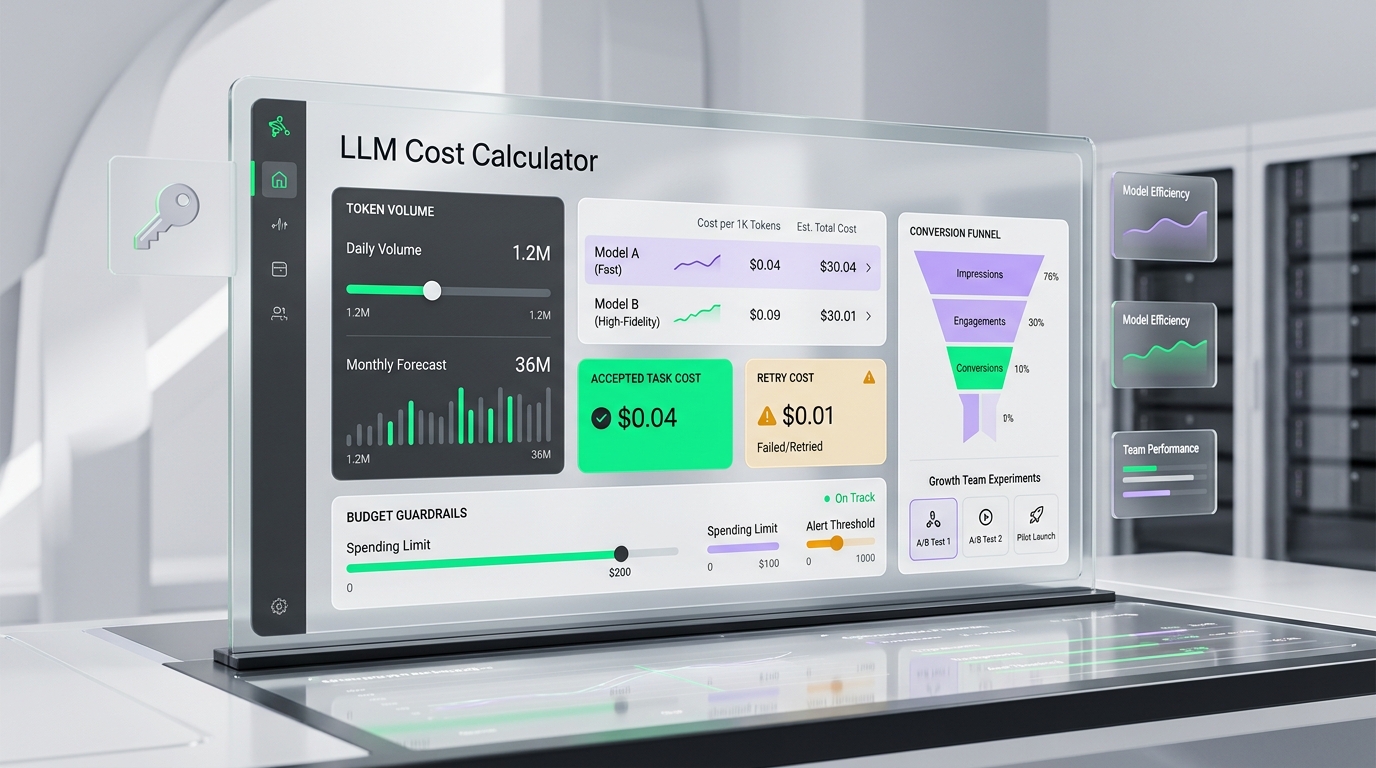 Calculadora de costos de LLM para equipos de growth: un flujo de trabajo práctico
