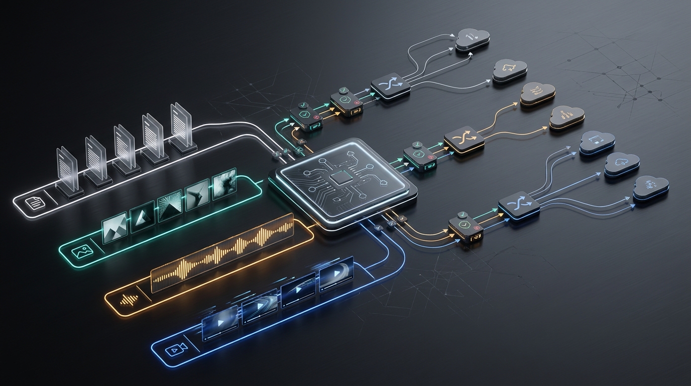 Fallback Routing for LLM APIs: Multimodal Agent Routing for Text, Image, Audio, and Video