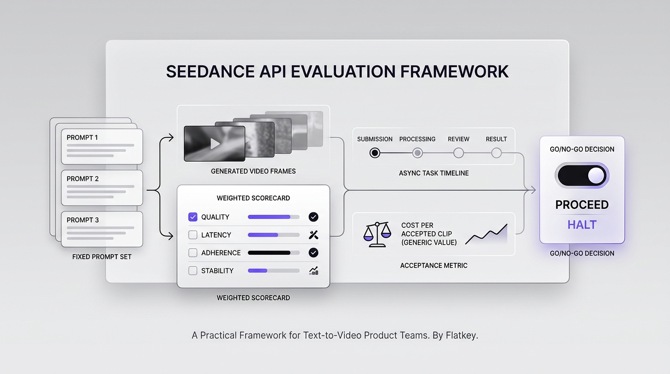 Seedance API Evaluation Framework for Text-to-Video Product Teams