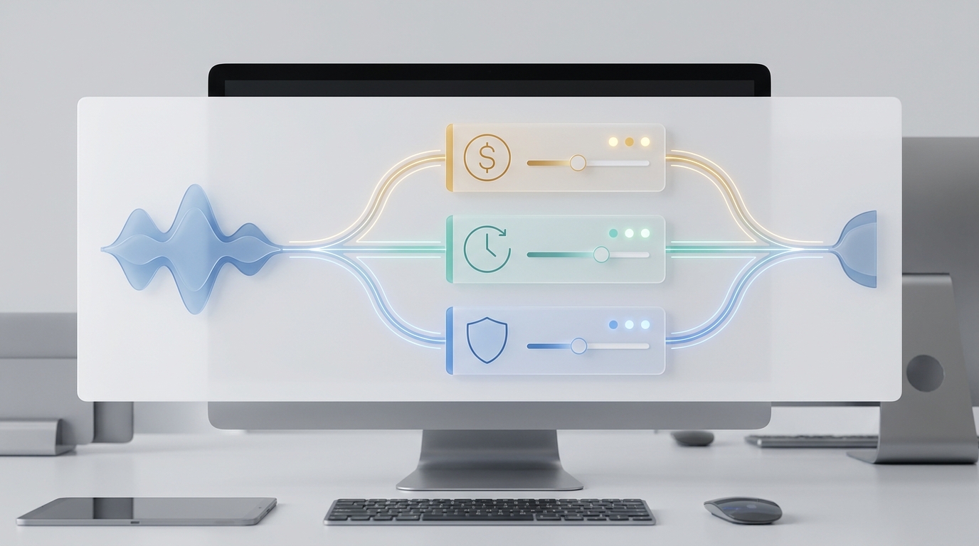 Speech-to-Text API Routing: How to Balance Transcription Cost, Latency, and Data Controls