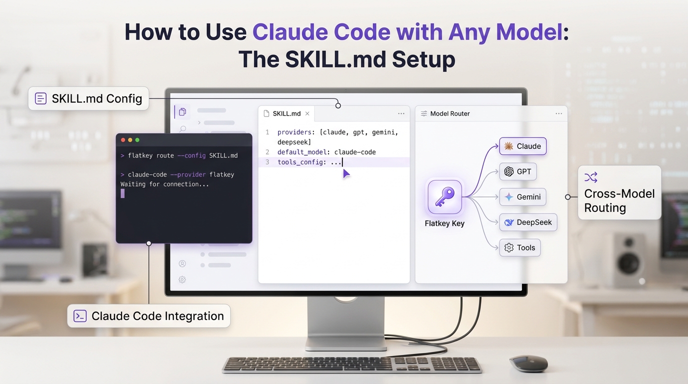 Wie man Claude Code mit jedem Modell verwendet: Das SKILL.md-Setup