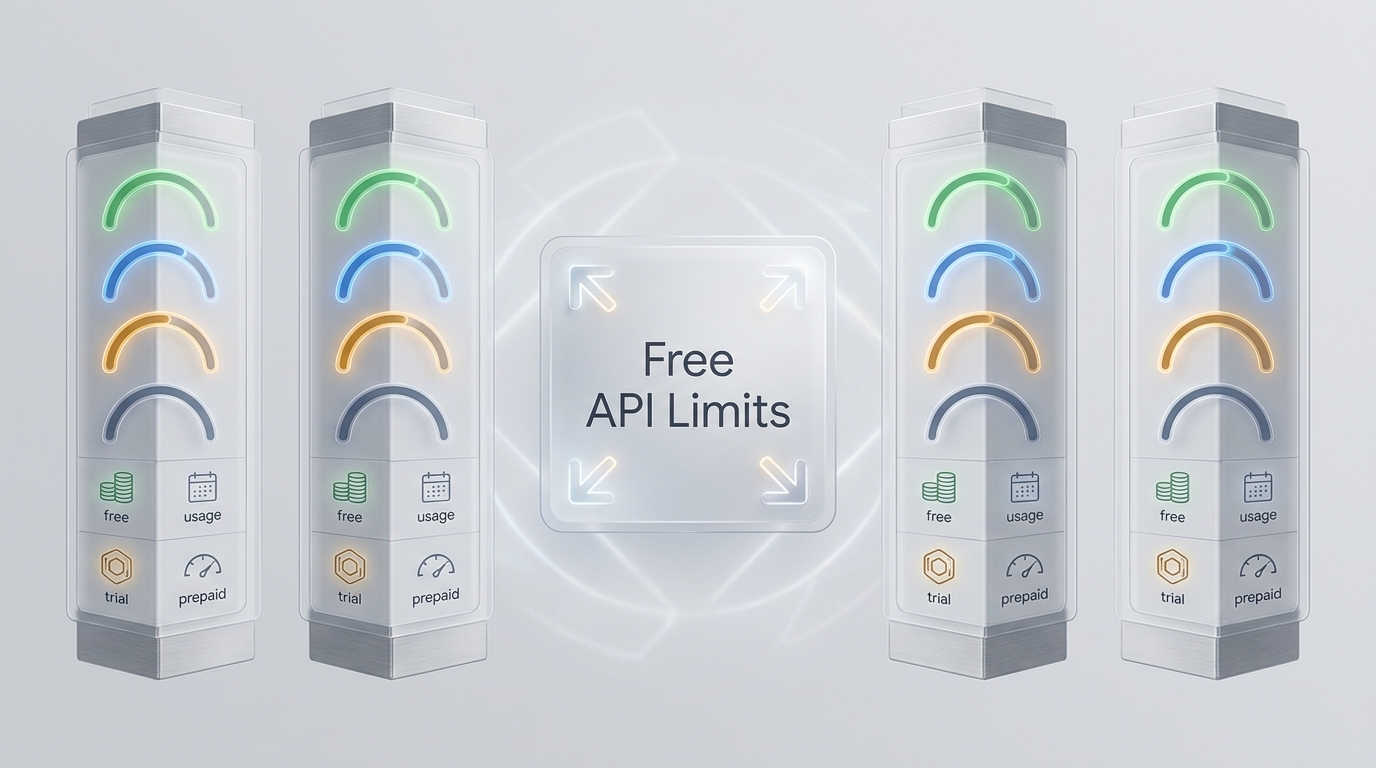 Free-Tier-Vergleich: OpenAI vs Claude vs Gemini vs DeepSeek – Kostenlose API-Limits