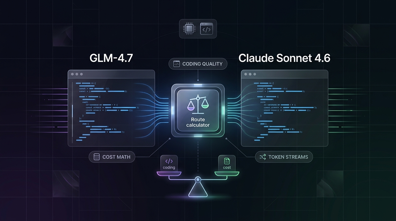 GLM-4.7 vs Claude Sonnet 4.6: Качество кода и математика стоимости