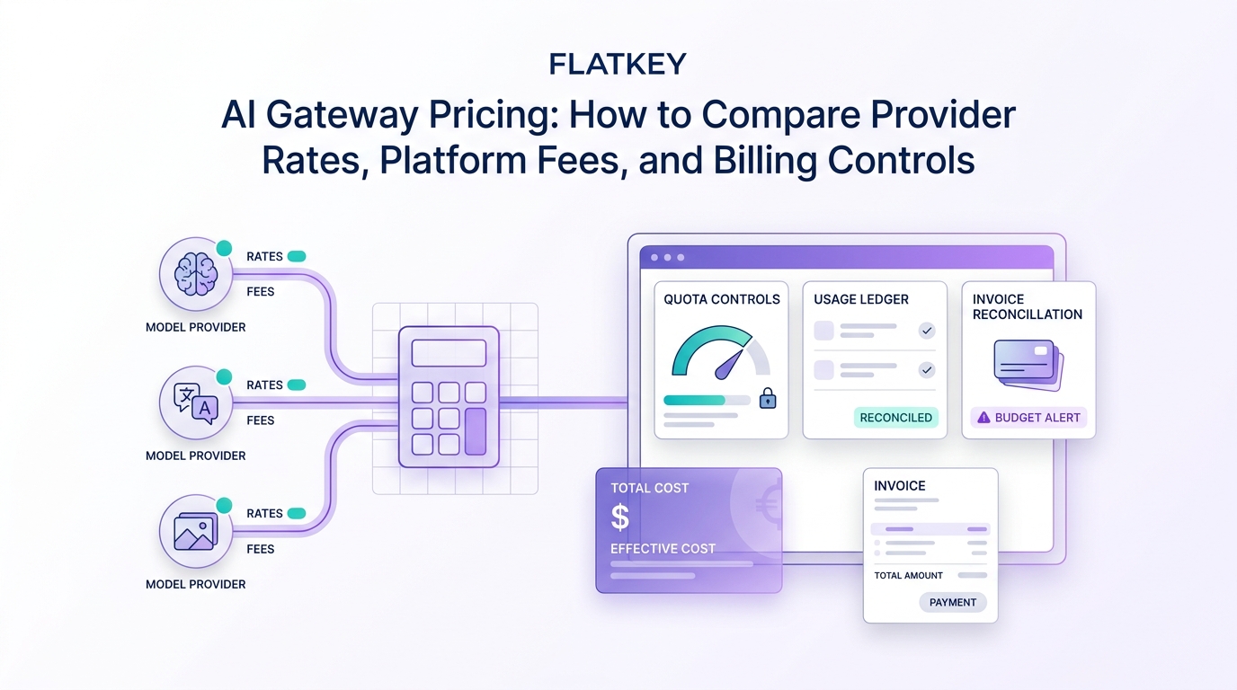 Harga AI Gateway: Cara Membandingkan Tarif Penyedia, Biaya Platform, dan Kontrol Penagihan
