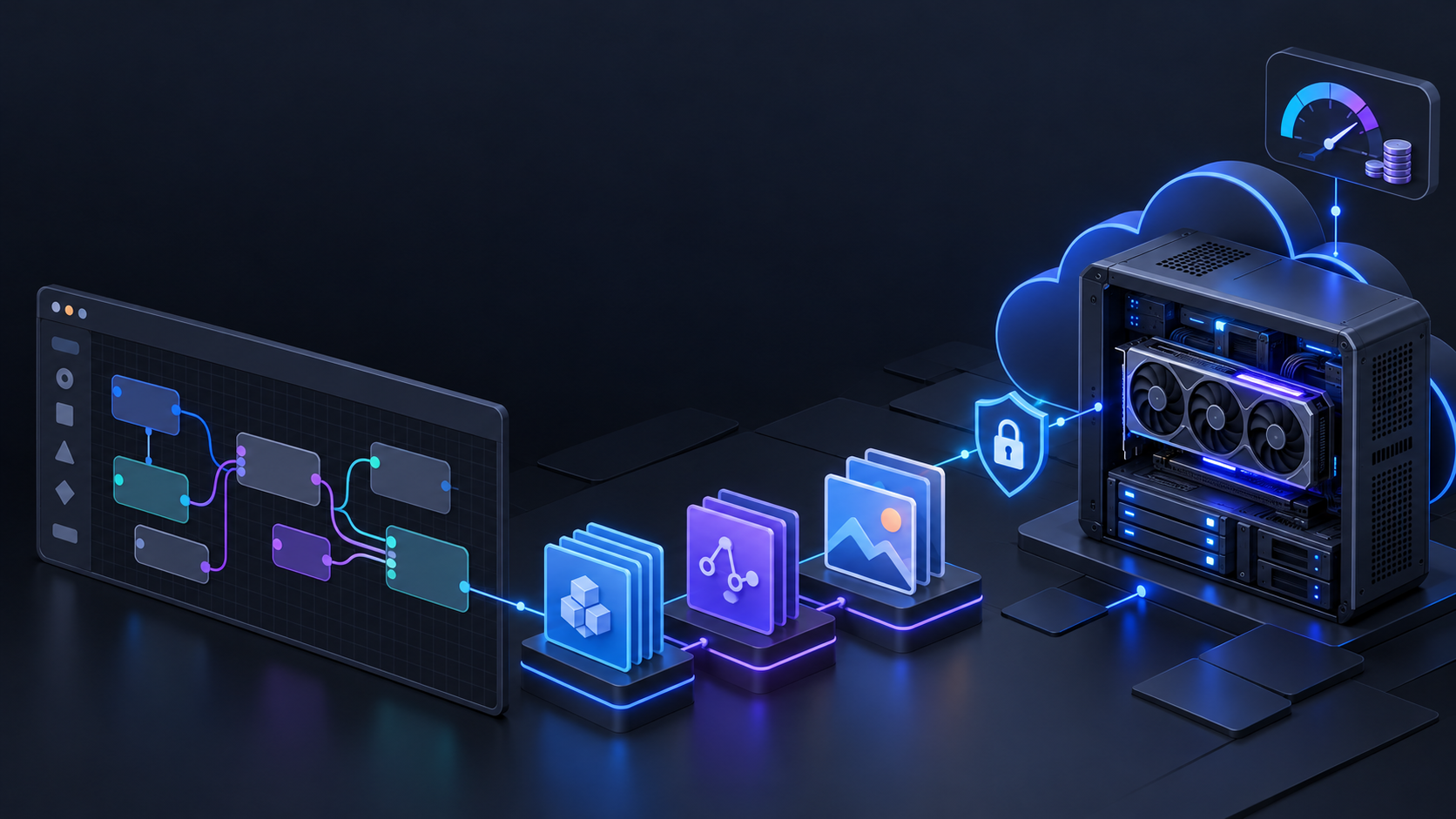 ComfyUI di Cloud GPU: Panduan Penyiapan, Penyimpanan, dan Biaya